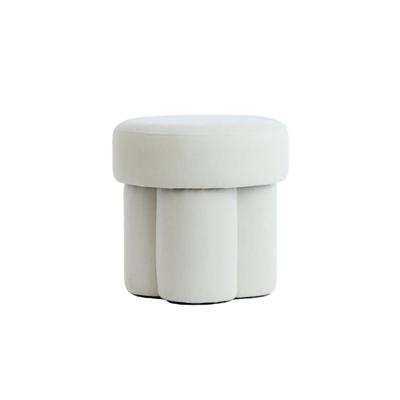 Light & Living Poef 'Curtea' kleur Crème