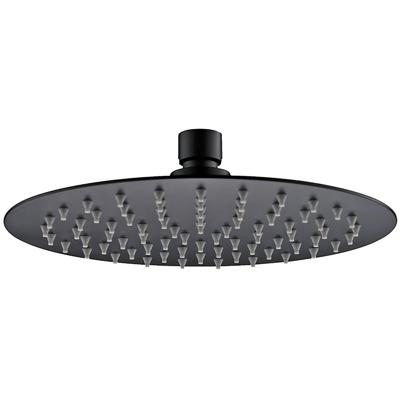 Wiesbaden Luxe Regendouche Rond 25cm Mat Zwart - Hoogwaardig RVS