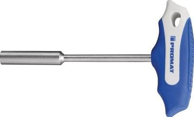 Promat/Tecwerk Zeskantdopsleutel | sleutelwijdte 13 mm klinglengte 125 mm | uitvoering 2-componentengreep | met dwarsgreep - 4000825057 Promat/Tecwerk Zeskantdopsleutel | sleutelwijdte 13 mm klinglengte 125 mm | uitvoering 2-componentengreep | met dwarsgreep - 4000825057