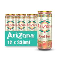 Arizona iced tea peach blik (12x33 cl) - thumbnail