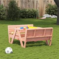 Picknicktafel voor kinderen 88x122x58 cm massief douglashout - thumbnail