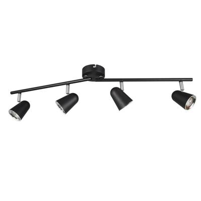 Trio Zwarte plafondspotToulouse 4-lichts - R82124132