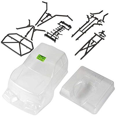Axial Trail Honcho Truck Body - .040" uncut (Clear) w/Molded Rear Cage (AX4025)