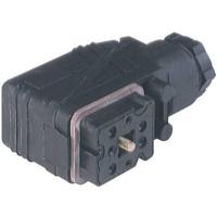 Hirschmann Leitungsdose with M16-Leitungsverschraubung and Schraubkontakten black GO 610 WF Pole:6 - thumbnail