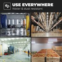 S-Series - LED TL armatuur 150cm - IP65 Waterdicht - 32 Watt 5120 Lumen (160lm/W) - 6500K Daglicht wit - Koppelbaar - IK07 - Tri-Proof plafondverlichting - thumbnail