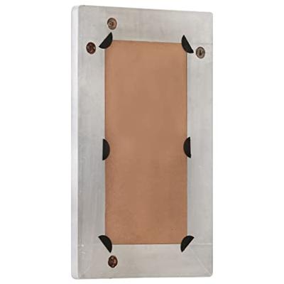 VidaXL Spiegel luchtvaartstijl 80x50 cm metaal