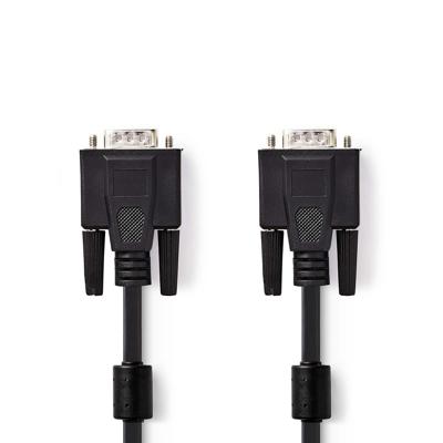 Nedis VGA-Kabel | VGA Male | VGA Male | 1024x768 | 2 m | 1 stuks - CCGB59000BK20 CCGB59000BK20 - thumbnail