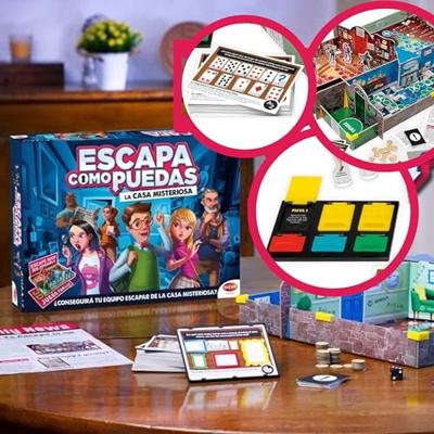 Bordspel Bizak Escapa como puedas - Escape Room Familiar ES
