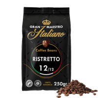 Gran Maestro Italiano Ristretto - Koffiebonen 250 GR - thumbnail