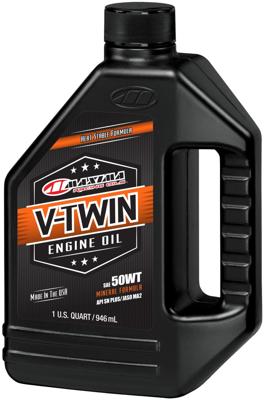 MAXIMA RACING OILS motorolie "v-twin mineral" motor oil maxima v-twin mineral sae 50w 946ml