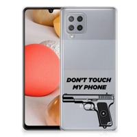 Samsung Galaxy A42 Silicone-hoesje Pistol DTMP - thumbnail