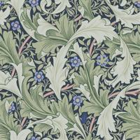 Dutch Wallcoverings Hidden Treasures - Granville Blw/Grn - thumbnail