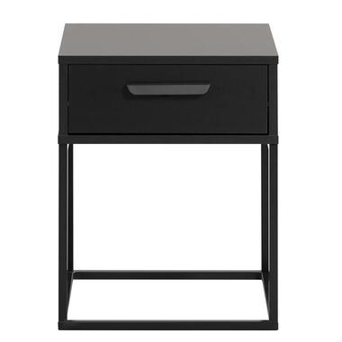 Nachtkastje Tokio - 1 lade - zwart - Leen Bakker
