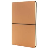 XD Collection notitieboek Deluxe A5 polyurethaan/papier beige - thumbnail