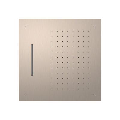 Hoofddouche Tres Plafond met Waterval 50x50 cm Staal