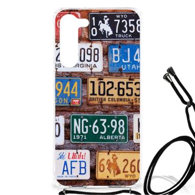 Samsung Galaxy S23 Plus Anti-shock Hoesje met foto Kentekenplaten Samsung Galaxy S23 Plus Anti-shock Hoesje met foto Kentekenplaten