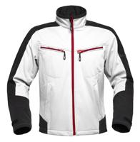 HaVeP 40145 werkjas (Kleur: grijs/wit, Maat: XS) - thumbnail