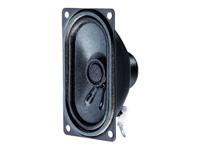 Visaton SC 4.7 ND - 8 Ohm 2.8 inch 7 cm Breedband-luidspreker 2 W 8 Ω Zwart Ovaal, Magnetisch afgeschermd - thumbnail