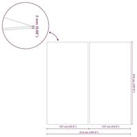 VidaXL Zwembad grondzeil 274 x 274 x 0,1 cm niet-geweven stof - thumbnail