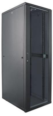Intellinet 713153 19inch-patchkast (b x h x d) 600 x 1728 x 800 mm 36 HE Zwart (RAL 9005)
