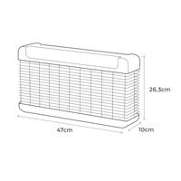 Elektrische insectendoder EDM 06525 Zwart 11 W 13 W 47 x 26,3 x 10 cm Professioneel - thumbnail