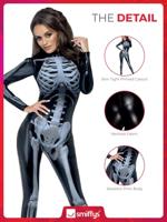 Fever sexy Skeletten catsuit - thumbnail