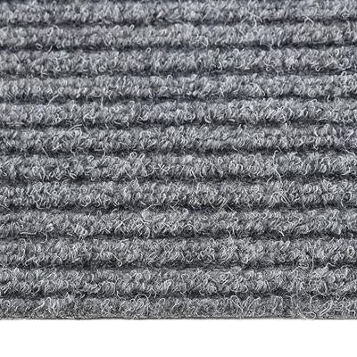 VidaXL Droogloopmat 100x200 cm grijs - thumbnail