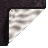 Vloerkleed wasbaar anti-slip 190x300 cm antracietkleurig - thumbnail