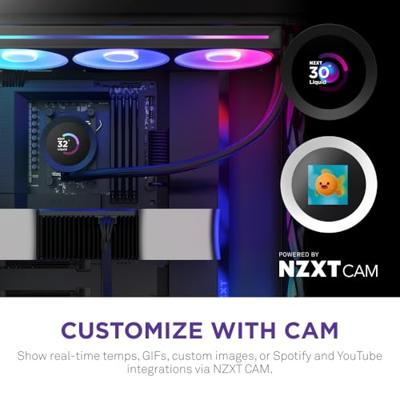 Kit voor vloeibare koeling NZXT RL-KR360-B2 Kraken Plus 360 RGB Kit voor vloeibare koeling NZXT RL-KR360-B2 Kraken Plus 360 RGB