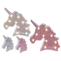Basic Eenhoorn glitter led-licht - thumbnail