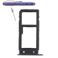 SIM-kaarthouder + Micro SD Card lade voor HTC U spelen (zwart) - thumbnail