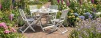 Ravello dining set 5pcs table dia. 120x75/4 chairs Eurofar - Eurofar - thumbnail