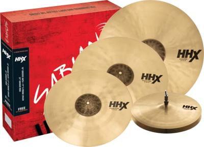Sabian HHX X-Treme Groove Pack bekkenset 15-17-19-21