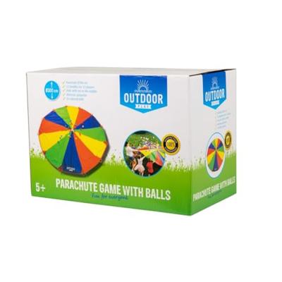 Outdoor Play parachutedoek met ballen Outdoor Play parachutedoek met ballen