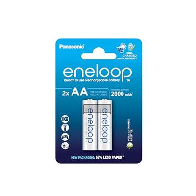 Oplaadbare batterijen PANASONIC ENELOOP AA 2000 mAh 2 szt (BK-3MCDE/2CP) - thumbnail