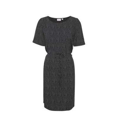 Saint Tropez jurk Femma met stippen zwart