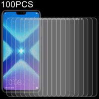100 stuks 0 26 mm 9H 2.5D explosieveilige getemperd glas Film voor Huawei Honor 8 X - thumbnail