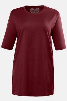 Ulla Popken T-shirt, relaxed, zijsplitten - Grote Maten