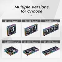 Jonsbo ZA-360 PWM ARGB Black - thumbnail