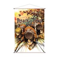 Attack on Titan Wallscroll Eren, Mikasa & Armin 60 x 90 cm - thumbnail