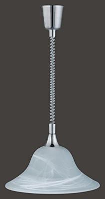 Trio Hanglamp Met KapSeries 3407 chroom met mintglas - 301700107