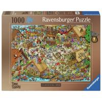 Puzzel ravensburger ray comic classical era 1000st - thumbnail