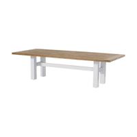 Hartman Tuintafel 'Sophie Yasmani' Teakhout, 300 x 100cm, kleur Naturel/Wit - thumbnail