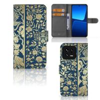 Xiaomi 13 Hoesje Beige Flowers - thumbnail
