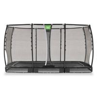 EXIT Allure Ground Premium ø244x427 cm trampoline (Kleur rand: zwart) - thumbnail