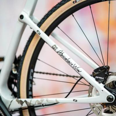 Unleazhed unscratch frame protection film gravelbike bpg01 alpocalypse black