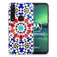 Motorola Moto G8 Plus TPU Siliconen Hoesje Mozaïek - thumbnail