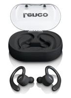 Lenco EPB-460BK In Ear headset Bluetooth Zwart Headset, Oorbeugel, Bestand tegen zweet Sport - thumbnail