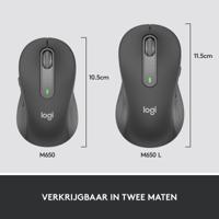 Logitech Signature M650 Wit Draadloze Muis - thumbnail