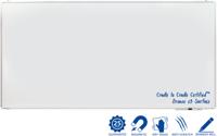 Legamaster Whiteboard PREMIUM PLUS (b x h) 240 cm x 120 cm Wit Geëmailleerd Incl. opbergbakje, Incl. boardmarker - thumbnail